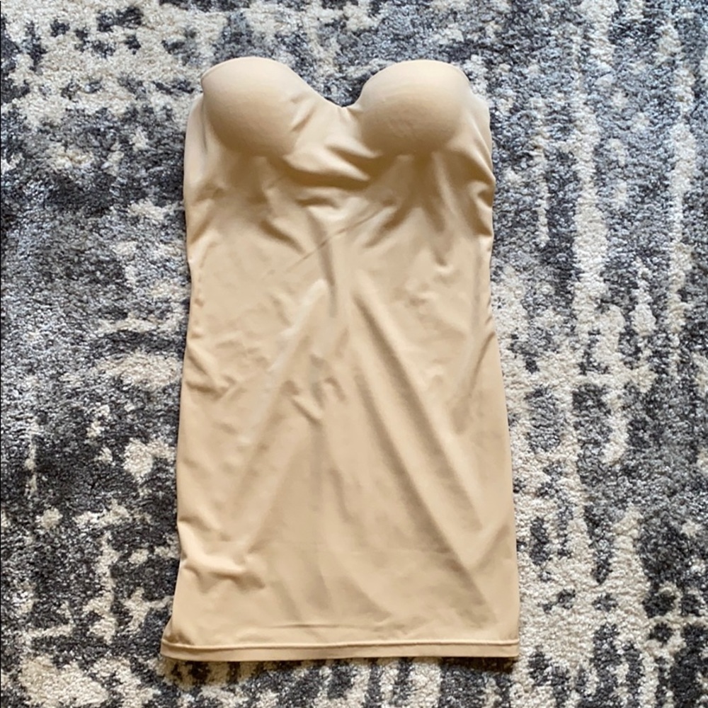 Maidenform slip dress with bra